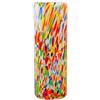 MurArt Vaso in Vetro di Murano da 1000ml Multicolor Collezione Tower in Vetro Soffiato a Mano in Lavorazione Artigianale Made in Italy