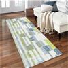 Siunwdiy Tappeto Passatoia Cucina Extra Lungo 1.2 Metro Antiscivolo Lavabile Tappeto Corridoio Astratto Verde Chiaro Moderno Tappeti Runner per Ingresso Soggiorno Camera da Letto Bagno Lavanderia,40x120 cm