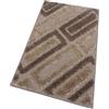 emmevi Tappeto Bagno Moderno Morbido Soffice Assorbente Asciugapassi Antiscivolo Lavabile 50x80 Cm Marrone