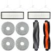 JOYSOG Kit di accessori di ricambio per aspirapolvere Dreame X10 S10 Plus L10S Ultra W10S pro, confezione da 12 (2 spazzole principali+4 spazzole laterali+2 filtri+2 panni per moci)