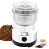 GLMFAN Macinacaffè Macinacaffè elettrico Macinacaffè Macinacaffè Macinacaffè in acciaio inossidabile Macinino per erbe 300 ml Macinino per caffè per fagioli semi pepe Uso con un pulsante