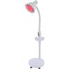 TuliperMood Lampada a infrarossi, 275 W, lampada a luce rossa, professionale per terapia del calore con telecomando, regolabile in altezza, girevole a 360°, con timer, per sollievo dal dolore e