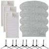 Whychstore Kit di accessori per aspirapolvere, adatto per Eureka NER 600 kit di accessori per aspirapolvere (3 filtri + 4 panni + 8 spazzole per bordi)