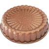 Heluok Stampo antiaderente per torta Charlotte, teglia rotonda a forma di fiore da 25,4 cm