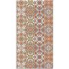 Panorama Tappeto Vinile Corridoio - Varie Dimensioni - (Piastrella Idraulica Orientale Originale 80x200 cm)