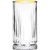 Pasabahce ELYSIA GOLDEN TOUCH 520015 - Set di 4 bicchieri da longdrink, 450 ml