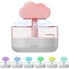 CDIYTOOL Umidificatore a forma di nuvola di pioggia, 200 ml, diffusore di aromi con 7 colori LED che cambiano luce notturna, suoni di pioggia, umidificatore d'aria bianco per camera da letto, ufficio, casa,