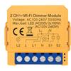 Zilimontt Interruttore dimmerabile, modulo interruttore dimmer intelligente WiFi a LED, 1/2 vie, interruttore dimmer intelligente, modulo relè wireless compatibile con Tuya (2 gang)