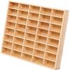Generic Scaffale espositivo per auto giocattolo in legno, contenitore portaoggetti, armadietto per auto pressofuse, 49 Cm X 38.5 Cm X 5