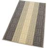 emmevi Tappeto Cucina Bordato Assorbente Tessitura 3D Varie Misure E Colori Multiuso Bagno Camera Corridoio 100% Made in Italy mod.MIA 57X290 BEIGE