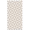 Panorama Tappeto Vinile Cucina Bagno - Varie Dimensioni - (Geometria Rosa 100x140 cm)