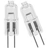JZLBBC Lampadine Alogene G4 24V 35W Dimmerabili Lunga Durata Alta Luminosità T3 JC Tipo Lampada Alogena 20W 24V G4 Base Bi-Pin Bianco Caldo 10PCS 35W