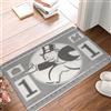 OOAHJEID Tappeto Bagno Tappetino per camera da letto Cash Dollar Monopolys Zerbino Tappeto per soggiorno Tappeto per porta d'ingresso Decorazione per la casa