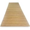 Tex family Tappeto in Legno Bamboo Woody © Passatoia Antiscivolo Multiuso Cucina Bagno Ingresso (Cm. 50x240, Unito Miele)