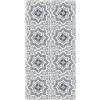 Panorama Tappeto Vinile - Modello Idraulico Toledo Grigio 40x80 cm - Varie Dimensioni - Tappetino Lavabile per la Cucina - Passatoia PVC Antiscivolo