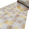 ANRO Tappeto da cucina antiscivolo in PVC, facile da pulire, per corridoio, lavabile, a mosaico, 500 x 52 cm