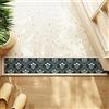 QHanky Tappeto Bagno 25x60cm,Tappetino da Bagno in Diatomite,Tappeto Doccia Antiscivolo,Tappeto Cucina Super Assorbente,Asciugatura Rapida Tappetino,per Cucina,Soggiorno (Multicolore A)