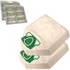 MohMus Set di 12 sacchetti per aspirapolvere Premium in micropile + 12 profumi, adatti per Vorwerk Kobold 200, VK 200, VK200, FP200, FP 200, con chiusura igienica, in tessuto non tessuto