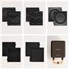 CREATE/STONE STUDIO/Tostiera individuale per sandwich e waffle Nero / 5 piastre intercambiabili: sandwich-grill, waffle, taiyaki, pancake e ciambelle, antiaderente, apertura 100º, 600W