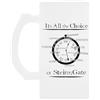 Udaytee It's All The Choice Of Steins Gate Tazza Per Bere Birra In Vetro Con Manico