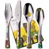 WMF Posate per bambini WMF Janosch con incisione del nome - bellissimo set di posate per bambini - regali di battesimo personalizzati con incisione, idee regalo per bambine e bambini dai 3 anni