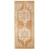 RugVista Nadia, Tappeto, Vintage, 80 x 200 cm, Rettangolare, Pelo medio, Soggiorno, Sala da pranzo, Camera letto, Cucina, Corridoio, Lavabile solo a secco, oeko_tex_100, arancione