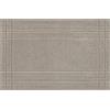Olivo Tappeti Olivo.shop - Duna, tappeto lavorato a mano per il bagno in 100% cotone super assorbente. (GRIGIO, 60x110 cm)