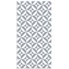 Panorama Tappeto Vinile Corridoio - Varie Dimensioni - (Geometria Blu 60x250 cm)