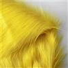 JINDAOSH Thicke Tessuto In Pelliccia Sintetica 90 Mm Per Tappezzeria Artigianato Fai-da-te Morbida Finta Pelliccia Di Peluche Per Costumi Cappotto Cosplay 150x50cm(Color:giallo)
