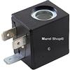 Marel Shop® - Bobina compatibile con Olab 6000-9000 230 V/50 Hz 4W, 9-12,5 VA Foro 10 mm 4W per Macchine da Caffè e Ferri da Stiro Vari Usi compatibile con De Longhi Bosch AEG