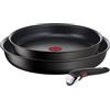 Tefal Pentole Tefal Ingenio Unlimited Padelle 24+28 cm Con Manico Nero