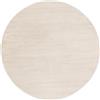 RugVista Memphis, Tappeto, Moderni, Ø 200 cm, Rotonda, Pelo medio, Lavabile solo a secco, oeko_tex_100, Bianco crema