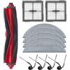 LVYXON Kit di ricambio per aspirapolvere Roborock Q10 S5 Q10V+, spazzole laterali principali e accessori per la pulizia, compatibile con Q10 VF Q10 S5+