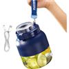 Genérico Frullatore | Miscelatore portatile con USB | piccola bottiglia personale per frullati e succhi, per la casa ufficio cucina soggiorno giardino viaggio esterno sport palestra auto