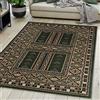Mazovia Tappeto Salotto Moderno Orientale e Vintage Pelo Corto - Tappeti Soggiorno Turchi Originali - Tappeti Camera da Letto - Tappeti Salotto Grandi Dimensioni - Verde 80x150 cm