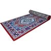 Pierre Tappeti Passatoia corridoio motivo orientale persiano, tappeto classico corsia arredo casa ROYAL SHIRAZ 2065 ROSSO cm.100x300