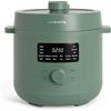 CREATE/PRESSURE COOKER STUDIO/Pentola a pressione elettrica multifunzione programmabile 6L verde salvia / 15 funzioni, timer 24h, rivestimento ceramico antiaderente, valvola di sicurezza, 1200W