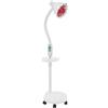 GMSLuu Lampada a Infrarossi 275W, Piantana con Luce Rossa Regolabile in Altezza e Temperatura 8-70°C Base 30cm per Terapia Muscolare