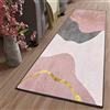ZJXSNEH Tappeto Passatoia Corridoio Cucina Ingresso Antiscivolo Lavabile Vintage Rosa 70X120CM Rettangolo