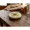 Generico Sotto pentola in ceramica siciliana giallo e verde di santo stefano di camastra decorata a mano Girasole Art 19