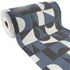DecoMeister Tappetino da Bagno in Morbida Schiuma 190x65 cm - Tappeto Corsia e Passatoia Gomma Antiscivolo Multiuso per Corridoio e Bordo Piscina, PVC Traspirante - Retro Granata