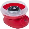HOMCOM Macchina per Zucchero Filato in PP, Acciaio Inox e Alluminio 450W 27 x 26 x 18cm Rosso