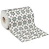 Giuri Tessuti - PASSATOIA per Cucina in Vinile - Tappeto Runner Antiscivolo e Lavabile in PVC - Largo 50 cm (420 CM, STELIA CLAY)