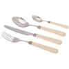 Rivadossi Sandro Servizio Set di Posate 24 Pezzi in Acciaio Inox Rivadossi Sandro Mistral Avorio