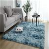 YSPZDQ Tappeto Peloso Camera da Letto, Tappeto Morbido Salotto Shaggy Moderno, Tappeto Pelo Lungo Lavabile, Tappeto Scendiletto Camera Da Letto per Soggiorno Cameretta, Tappetino Antiscivolo(A1,60 x 120 cm)