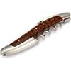 Forge de Laguiole - Coltello da sommelier con manico in legno di serpente, in acciaio inox opaco