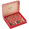 BrandaniÂ Brandani 52357 Forchettina Cantino Old Gold Set 6 Pezzi Inox Con Manico Ceramica Misure: 15.5 cm