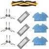 GrAles Panni for scopa con filtro HEPA for spazzola laterale principale, compatibili con Ecovacs Deebot OZMO 900 905 DN55 DN35 Accessori di ricambio for aspirapolvere
