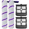 ZFHEGFVS Filtro HEPA Di Ricambio For Spazzola A Rullo, Compatibile Con Narwal, S20 Pro, Compatibile Con Rowenta, X-Clean 10, Accessorio For Aspirapolvere, Spazzola Principale For Aspirapolvere(1set b)