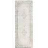 TESSO LIVING Passatoia Corridoio Kilim Vintage 80x195 cm Naturale Lavabile Pelo Corto Antiscivolo Oeko-Tex Design Belga